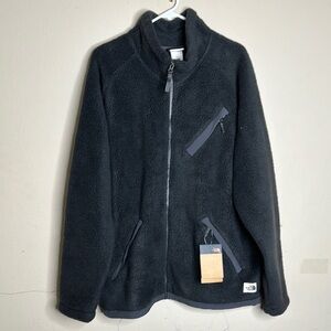 North face fleece zip up mens xl with tags
